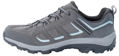 Jack Wolfskin Damen Vojo 3 Texapore Low W Outdoorschuhe, Tarmac Grey Light Blue, 38 EU