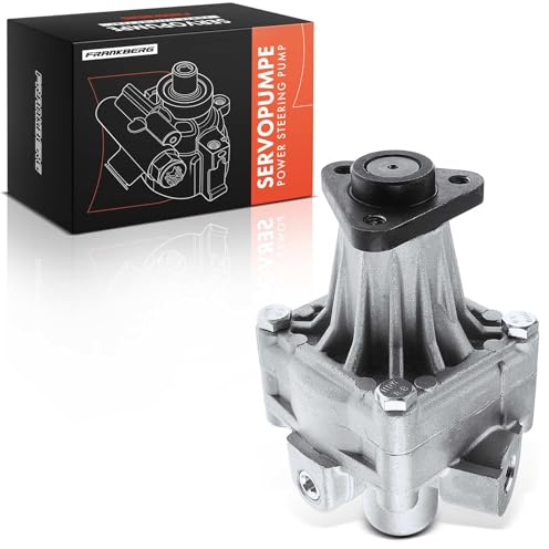 Frankberg Pompe de direction assistée hydraulique sans poulies 32411136205 | Compatible avec: Série 3 Touring E30, Série 3 E30, Série 3 Cabriolet E30, Série 5 E28