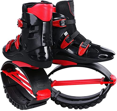 SJASD Kangaroo Shoes Jumping - Springschuhe Elastische Schuhe Leicht Zu Springen Raum Jumping Stelz - Unisex - Fitness Jump Schuhe für Indoor/Outdoor Sport - Keine Installation erforderlich