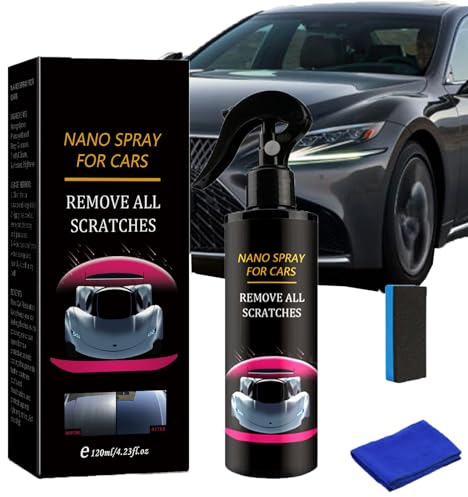 Auto Kratzer Reparaturspray,Nano Auto Kratzerentfernungsspray,Auto Nano Reparaturspray,Nano Reparaturspray Für Auto,Auto Kratzer Entferne,Autowachs Politurspray für Autos Reparatur von Kratzern