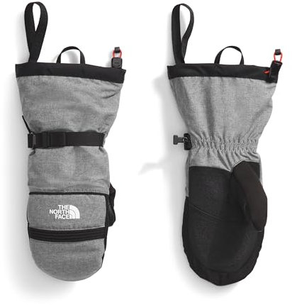 The North Face Women's Montana Insulated Ski Mitt | Touchscreen Compatible, Insulated, Water Repellent, Wind Resistant, Fleece Lining, TNF Medium Grey Heather, Medium