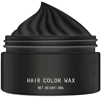 Hair Wax - Temporary Hair Colour | Colour Remover Hair Dye | Hair Colour Spray | Temporary Hairstyle Cream Colour | Hair Dye Wax in Natural Colour for Men, Women, All Ages, Friends