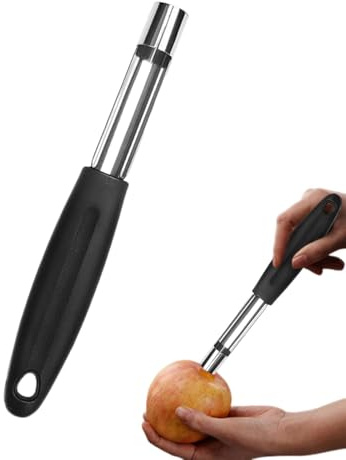 Descorazonador de manzanas de acero inoxidable, descorazonador de semillas, descorazonador de frutas, descorazonador de frutas, descorazonador de manzanas, descorazonador de manzanas, descorazonador