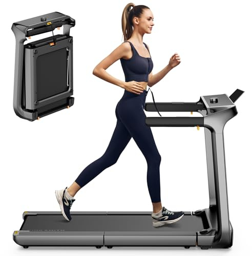 WalkingPad X214, X23, X218 Laufbänder für Zuhause Klappbare elektrische–leise, mit LED-Display & App (je nach Modell bis zu 136 kg belastbar, Geschwindigkeit bis 18 km/h) Keine Montage erforderlich
