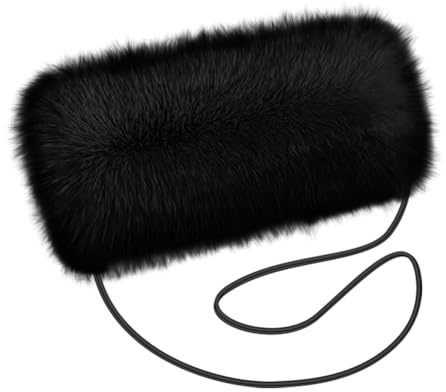 iSpchen Plysch handvärmare handmuff fuskpäls muff för varma händer rem muff handvärmare kvinnor män barn hand muff vinter tjock plysch varm handvärmare kvinnor fuskpäls handvärmare vinter handvärmare,