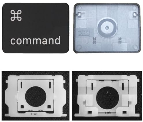 CTBDZ Cappuccio per tasto individuale con cerniera di ricambio per MacBook Pro A2141 A2251 A2289 A2338 A2442 A2485, ricambio per tastiera MacBook Air A2179 A2337 A2681 (tasto Comando destro)