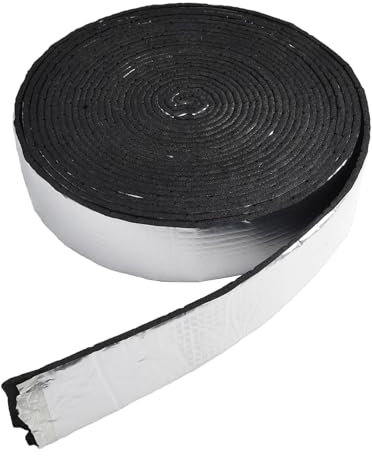 LZZYFPX 1 * Cinta Aislante for tuberías de 32,8 pies for Exteriores, Cinta de Espuma for tuberías, Cinta Aislante for tuberías, Cinta de Aluminio Resistente al Fuego for tuberías