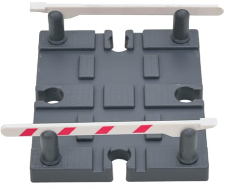 Milisten Platform Track Toys for Train Tracks Train Accessories and Diy Railing Barrier