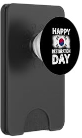 South Korea Restoration Day Gwangbokjeol South Korean Flag PopSockets PopWallet for MagSafe