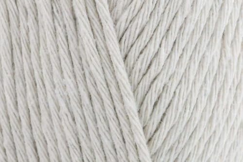 James C Brett Craft Cotton DK Crochet Yarn - 100g - Pack of 5 - Cream (Ecru), 100% Cotton Double Knitting Yarn for Dishcloths, Mats & Home Accessories