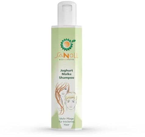 Sanoll Joghurt Molke Shampoo Milde Reinigung Trockenes Haar 200 ml