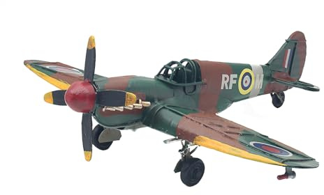 Spitfire WWII Plane Metal Tin Model – Collectable