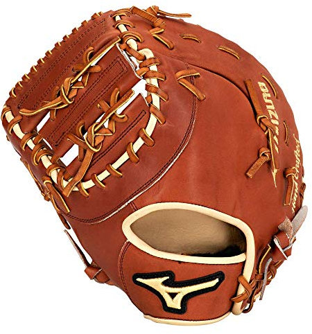 Mizuno GPS1-100R Pro Select Infield/Outfield/Pitcher Baseball Gloves, Size 12, Brown, Left Hand Throw