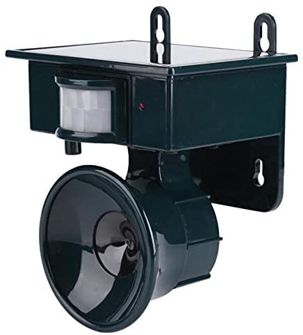 ---- Repellente ad ultrasuoni Regolabile Alimentato ad energia Solare per Animali scaccia ratti Topi Uccelli piccioni Cani Gatti