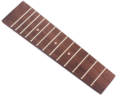 Healifty Palisander Ukulele 13 Fret Griffbrett Griffbrett für 17 Zoll 21 Zoll Ukulele Sopran Hawaii Gitarre Zubehör Ersatz (GSA04)