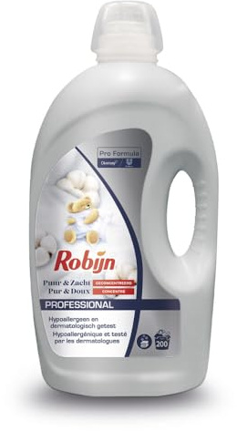 Robijn Professional sköljmedel rent och mjukt – flaska med 5 liter