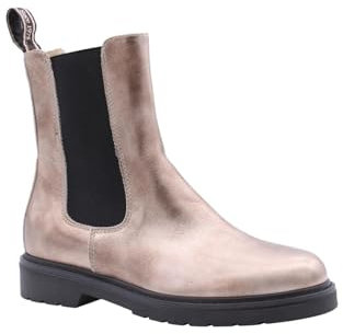 Nero Giardini I412001D Stivaletti Chelsea Donna in Pelle - Torba 36 EU