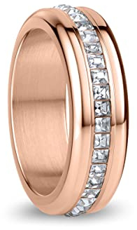 BERING weiblich Ring Size 8 rosé gold glänzend Poppi