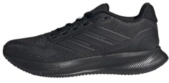 adidas Unisex barn Runfalcon 5 skor barn icke-fotboll halvskor, Kolsvart kolsvart kolsvart, 36 2/3 EU