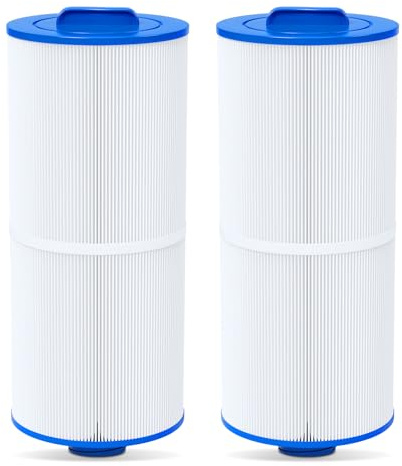 Future Way PJW60TL-F2S - Filtro de repuesto para jacuzzi J-300, J-400, reemplaza Pleatco PJW60TL-F2S, Unicel 6CH-960, Filbur FC-2800, 6540-476, 6540-383, filtro de spa, 60 pies cuadrados, paquete de 2