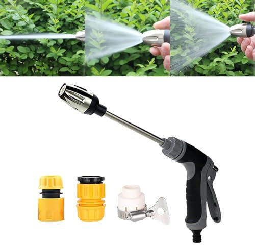 Hochdruckdüse für Gartenschlauch, Turbo Washer für Gartenschlauch Ultra Washer Gartenschlauch Düse Verstellbarer Wasserdurchfluss Turbowasher Power Hochdruckreiniger für Gartenschlauch (1pc)
