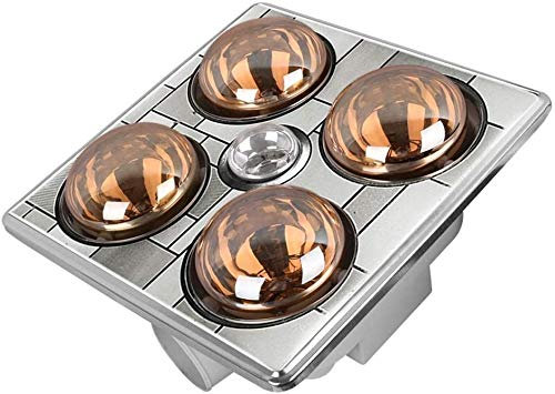 Calentador LED a Prueba de explosiones para baño, Techo Integrado, multifunción, Resistente al Agua, lámpara cálida, calefacción doméstica, luz de Calor de Techo integrada, lámpara de Bombilla de 11