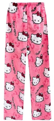 Pantalon Pyjama Flanelle Femme Fille - Pyjama Femme Hiver Polaire Bas de Pyjama Chaud et Doux Impression de chat Ensembles de Pyjama Vêtements de Détente pour Femme, Parfait pour Halloween et Noël