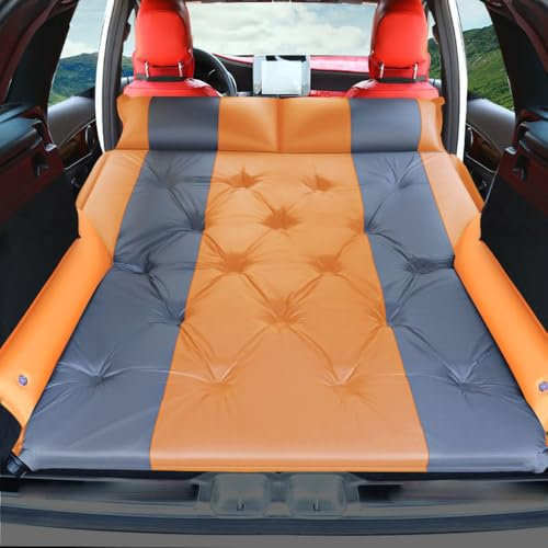 MOIKOTLR Auto Luftmatratze, für Audi Q4 Sportback e-tron 2021-2023 Tragbar Kofferraum Luftbett Bequeme Camping Air Bett Auto Bett für Reisen Camping Outdoor-Aktivität,D