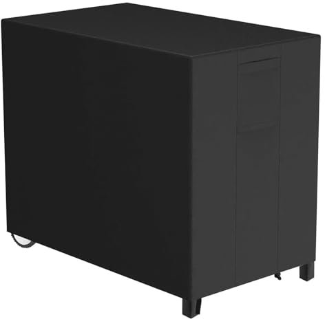 Copertura per tavolo da cucina per esterni, in tessuto Oxford 420D, resistente alle intemperie, per forno a pizza, per patio, barbecue, barbecue a gas, copertura per protezione e durata