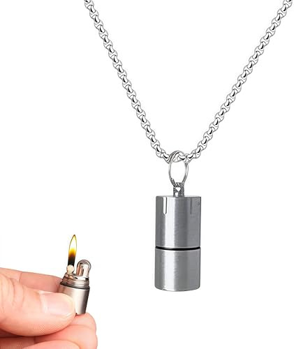 Vintage Graben Feuerzeug Coole Feuerzeuge Flint Rad Feuerzeug Fluid Nachfüllbare Feuerzeug Kerosin Feuerzeug (Silver)