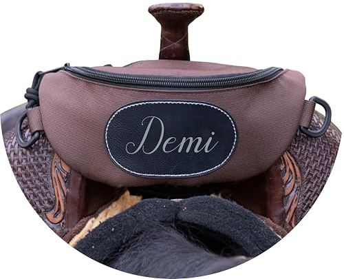 STARKENBURG COMPANY Personalized Horse Saddle Bag, Saddle Pommel Bag, Horse Tack, Horse Gifts, Horse Stuff, Equestrian Gifts, Saddle Accessories