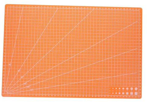 Homoyoyo Tapis de Découpe Rotatif Double Face pour Couture Grand Tapis Auto-Cicatrisant 60 X 90 CM pour Scrapbooking et Matelassage Protection de Table Artisanat à Domicile