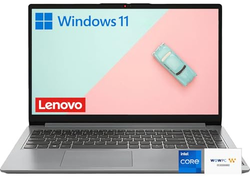 Lenovo Laptop | Intel Core | 15.6 pulgadas | 1 año Office 365 | 20 GB de RAM | SSD de 512 GB + 128 GB eMMC | Almacenamiento en la nube de 1 TB | Batería de 11 HR | Windows11|Wi-Fi 6| WOWPC Recovery