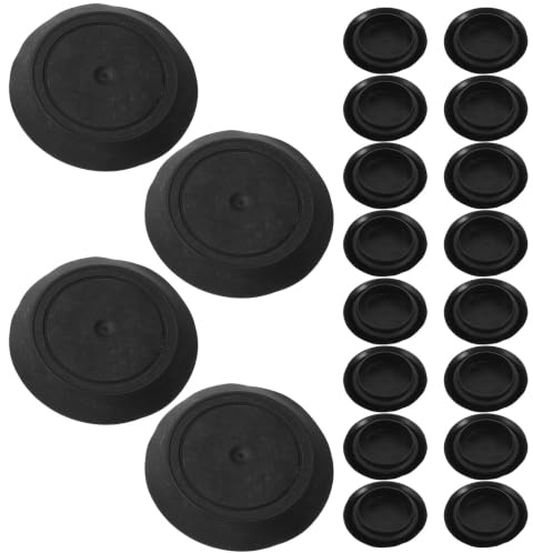 ibasenice 20pcs Rubber Mudguard Plug - Dustproof Door Cavity Sealing Body Plug - Push Fit Hole Grommet Trim Panel Holder - Waterproof Car Door Seal Compatible for Model Y/3