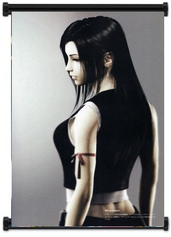 Wall Scrolls Final Fantasy VII Advent Children Tifa Fabric Poster (31x42) Inches