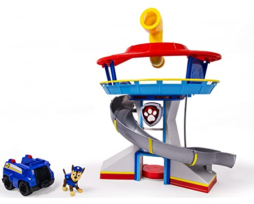PAW Patrol 6022632-6055425 Lookout Hauptquartier Spielset mit Chase
