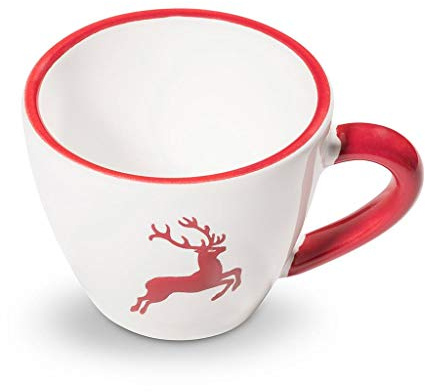 GMUNDNER KERAMIK Manufaktur 0318TEGO06 - Tazzina da caffè Gourmet, 0,06 l, Colore: Rosso Rubino