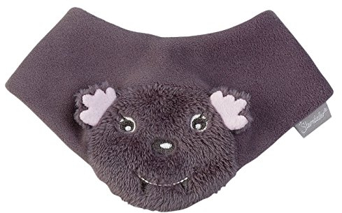 Sterntaler Baby-Mädchen Dreieckstuch Halstuch, Violett (aubergine 607), 1