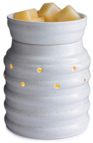 Candle Warmers Etc. Illumination Fragrance Warmer-Light-up Warmer Scented Candle Wax melts & Tarts Farmhouse Milk Jug