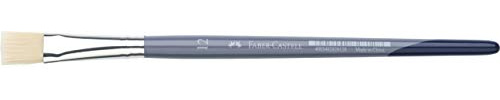 FABER-CASTELL 282812 Creative Studio Pinsel, Borste flach, Größe 12, blau