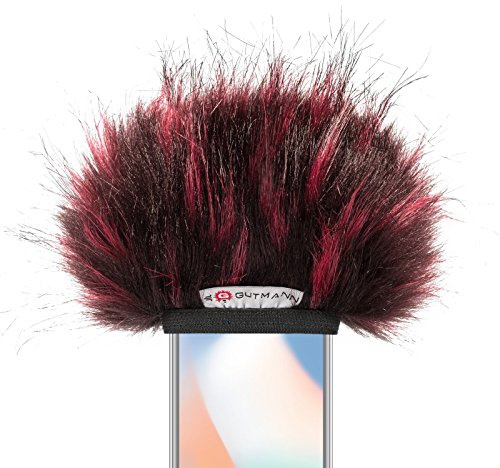Gutmann Mikrofon Windschutz Fell für Samsung Galaxy S22 / S22+ / S22 Ultra Phoenix Handgefertigt in Deutschland