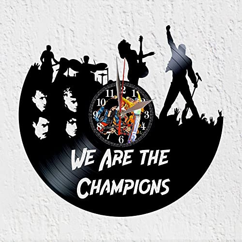 VINY WOODY Banda Britanica Reloj de Disco de Vinilo Musica Rock Decoracion de Pared Decoracion de Pared Pop Rock Arena Rock