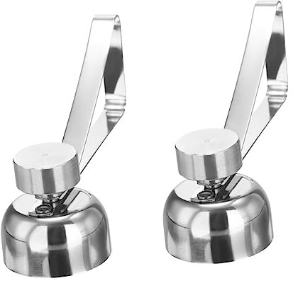 CONGARTENO 2pcs Stainless Steel Topper Tool for Cracking Practical Kitchen Gadget for Easy Opening Suitable for Cooking and Baking