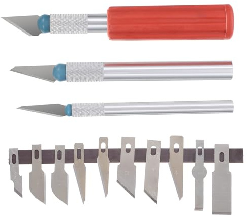 BELLIFFY 13pezzi Coltello Da Incisione Strumento Di Riparazione Per Modelli Di Incisione Coltello Da Intaglio Artigianato e Opere d Arte