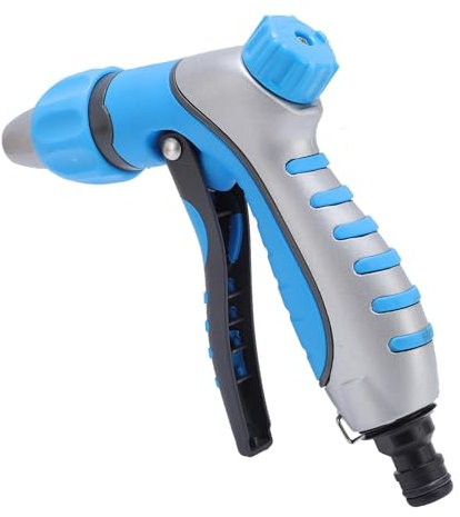 3 Modi Gartenschlauch-Düsensprüher, Hochdruck-Wasserdüse mit Ventilator Zum Bewässern von Pflanzen, Rasen, Autowaschen, Terrasse, Haustier, Beschichtung, Ideal für den