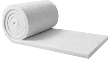 ZDUD Keramikfaserdecke, Keramikfaser-Isolierdecke – feuerfeste Wärmedämmplatte, ideal for Brennöfen, Schmieden, Pizzaöfen, Kamine und mehr(Thickness: 30mm)