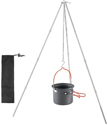 Campingredskap matlagningsstativ | eldstadstillbehör | Aluminiumlegering