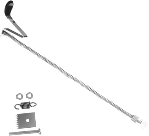 SOPOTUTU Kit Accessori per Macchina Legatrice Piante da Giardino Parti Ricambio Affilata Alta Resistenza e Spingipin per Vincolare e Vitiere Utensile Manuale Facile da Usare per Supporto