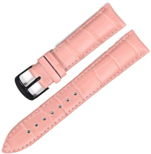 YONGNAGUI NASUNJIA klockarmband äkta läderremmar klockarmband 12 mm 18 mm 20 mm 22 mm klocktillbehör lämpliga för DW-klockor Galaxy Watch Gear S3, 20mm