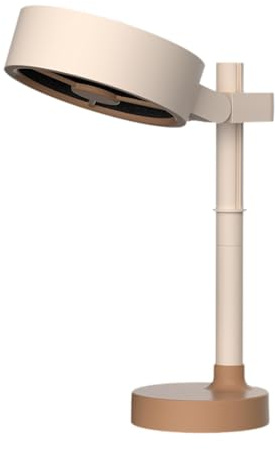 YWJLQH Extractor de Humo Portátil para Cocina Ventilador de Mesa con Filtro Removible Encimera con 3 Niveles Bajo Consumo de Energía Y Ángulo Ajustable